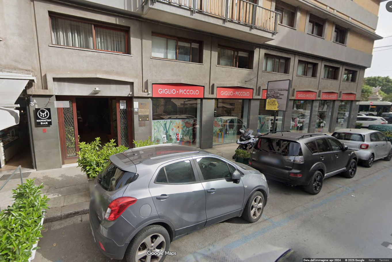 Ingresso dello studio