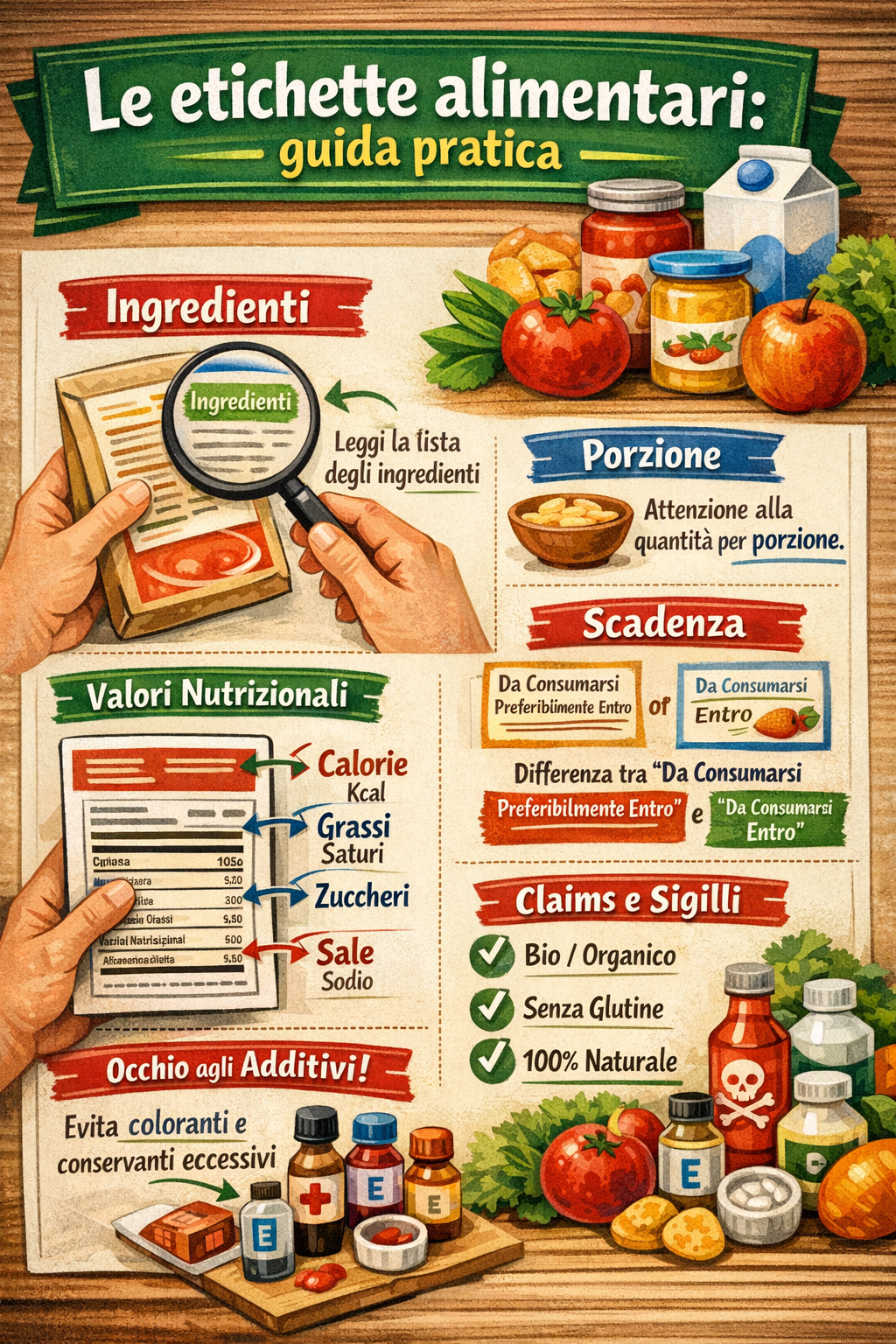 Guida alla lettura delle etichette alimentari - Studio Dietologico De Franchis